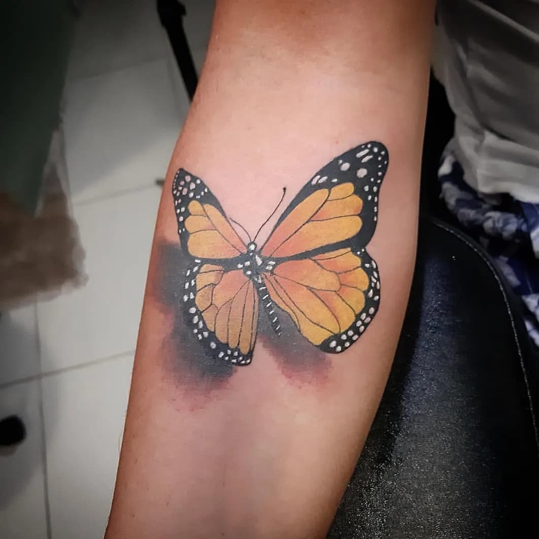 Tatuagem estilo Aquarela feita por Jeff Tattoo — estúdio de tatuagem em Gaspar, SC